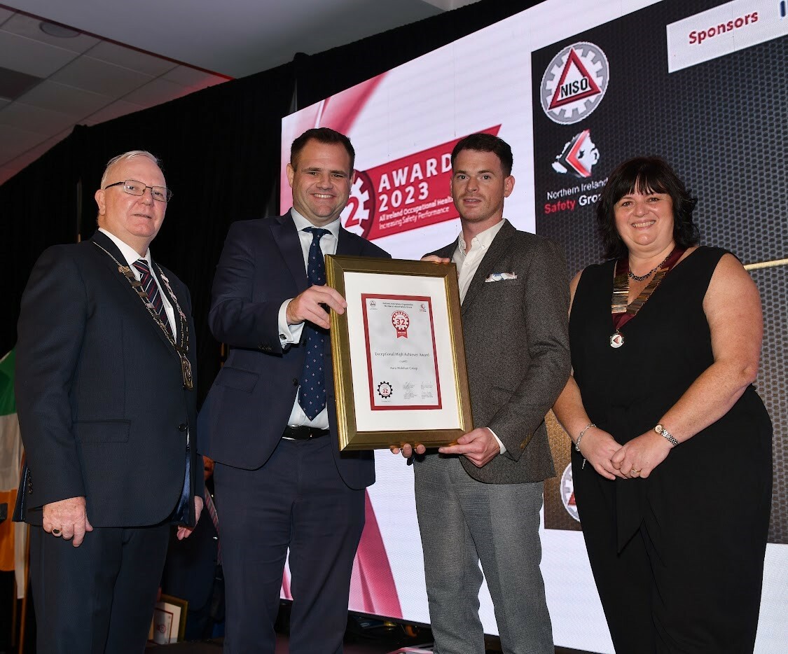 Aura Achieves the Double in Category One at All-Ireland Safety Awards