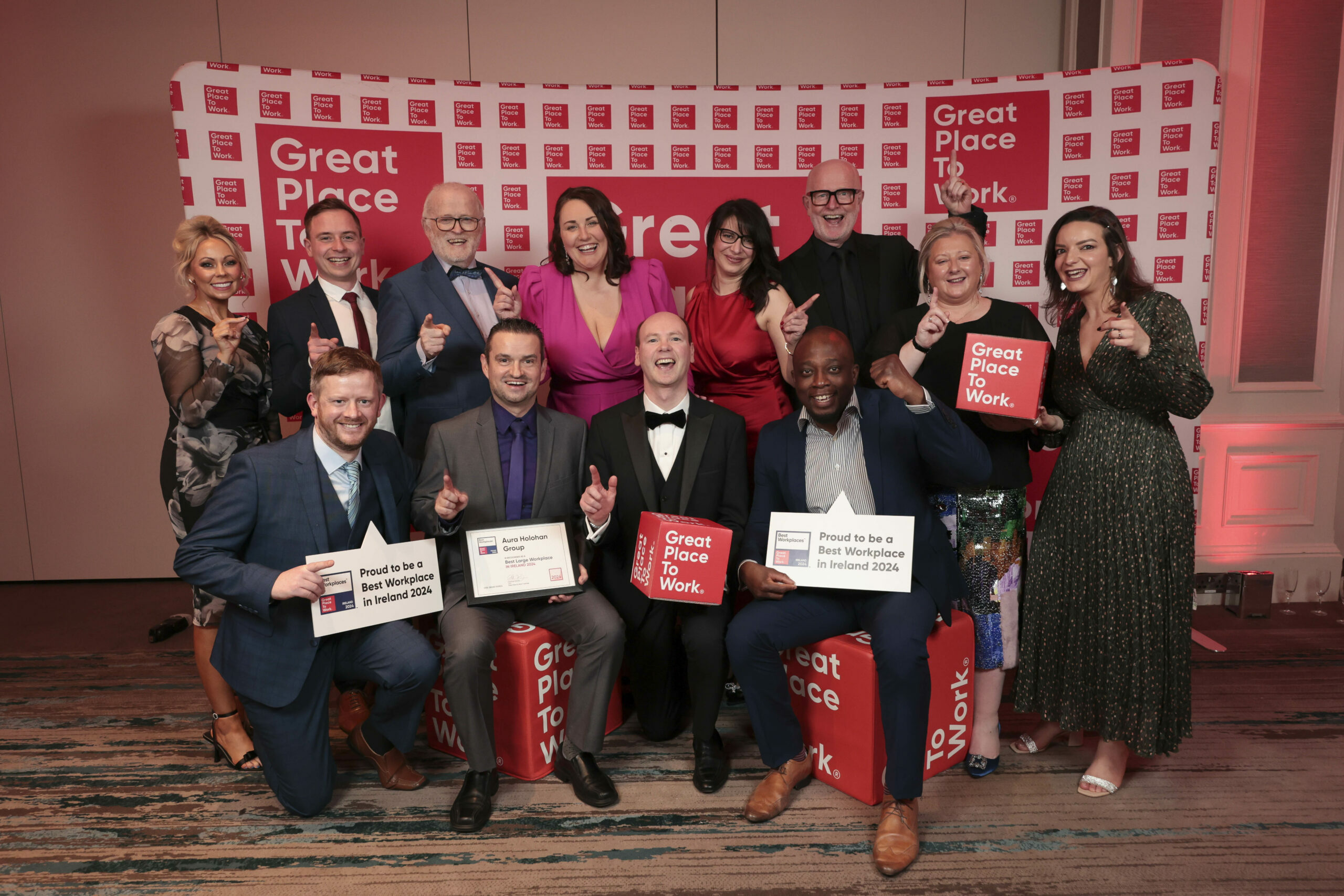 Aura Holohan Group in the Top 30 Best Large Workplaces™ in Ireland 2024